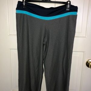Gray Workout Capris